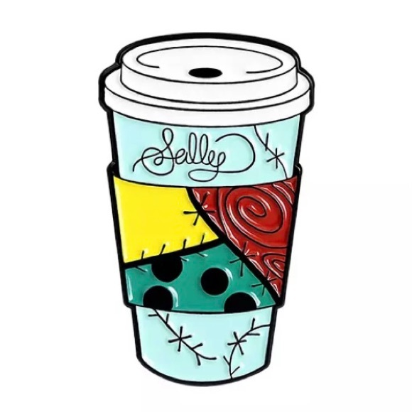 Jewelry - 4/$20 Nightmare Before Christmas Sally Coffee Pin